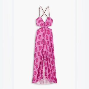 NWT VIX Paula Hermanny Leela Beach Cover-Up.